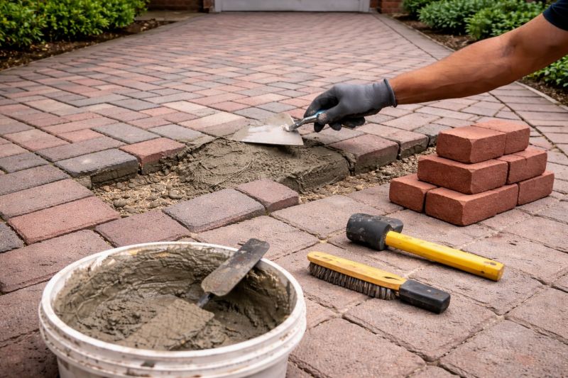 Brick Flatwork Repair in Forest Park, GA