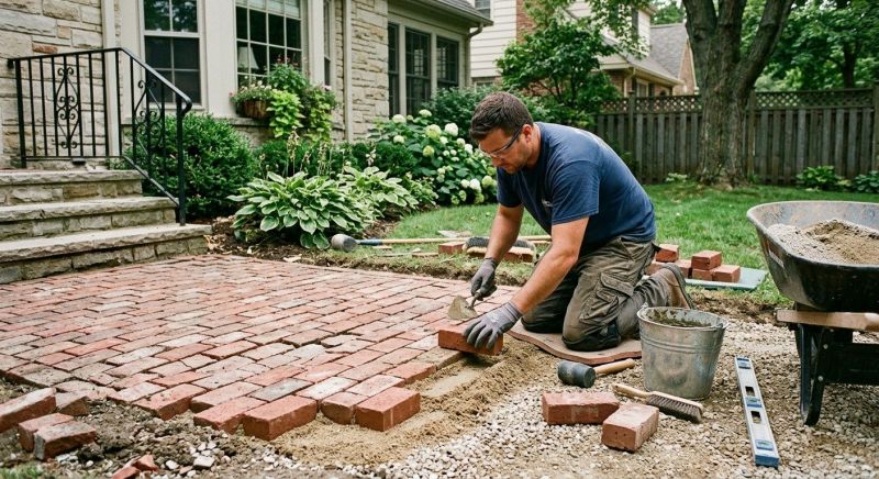 Brick Flatwork Repair in Forest Park, GA