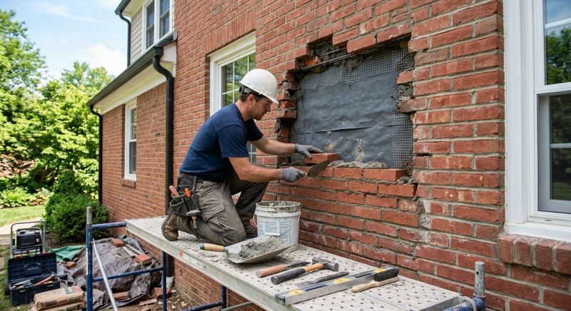 Brick Flatwork Repair in Newnan, GA