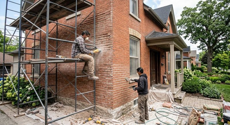 Brick Masonry Restoration in Douglasville, GA