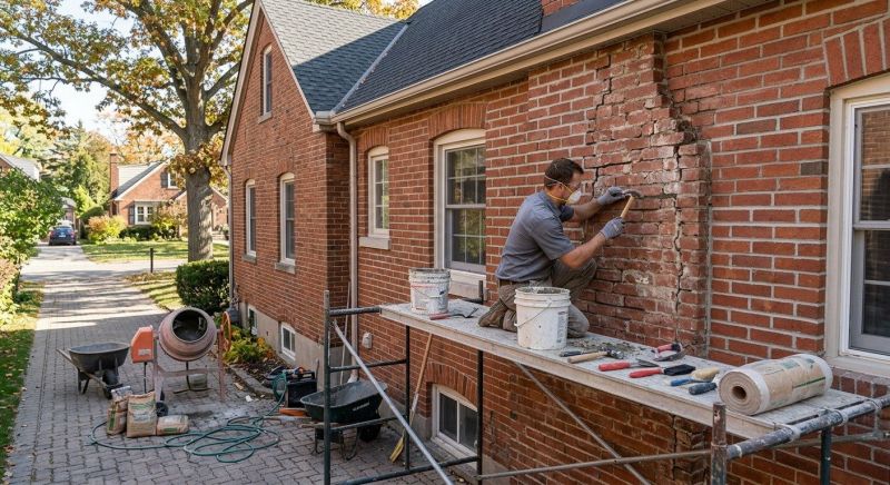 Brick Restoration in Paulding County, GA