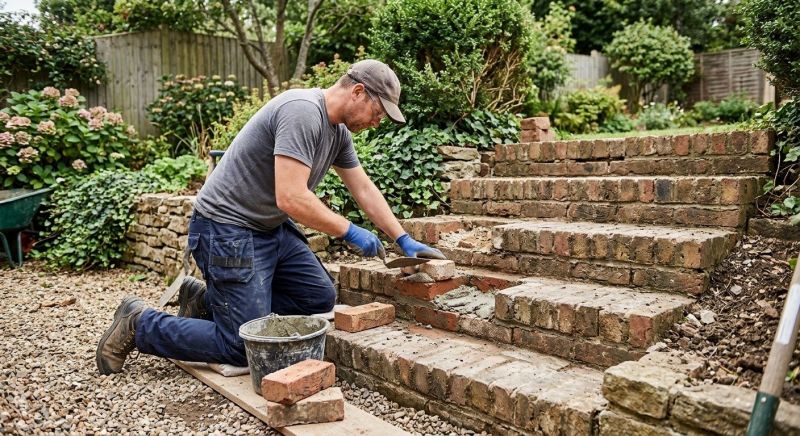 Brick Stairs Repair in Atlanta, GA