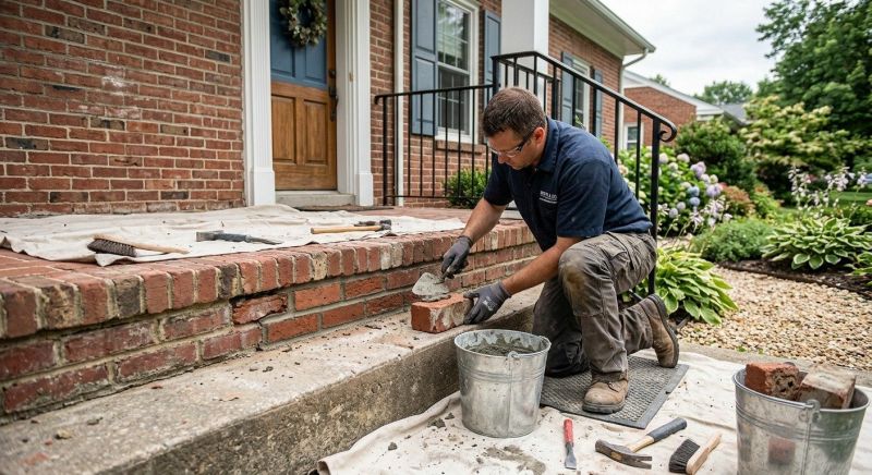 Brick Stairs Repair in Tyrone, GA