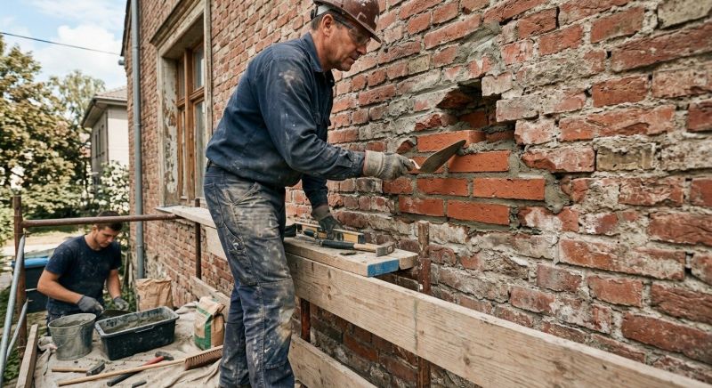 Brick Wall Repair in Acworth, GA