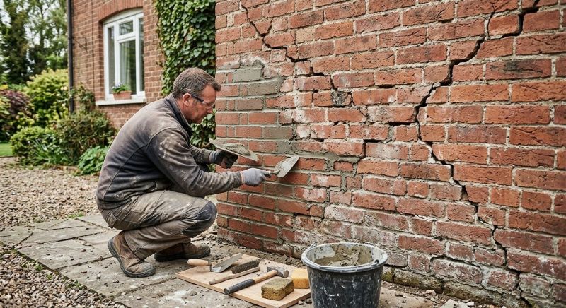 Brick Wall Repair in Haralson County, GA