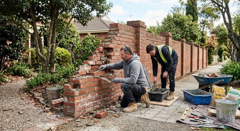 Brick Wall Repair in Peachtree City, GA