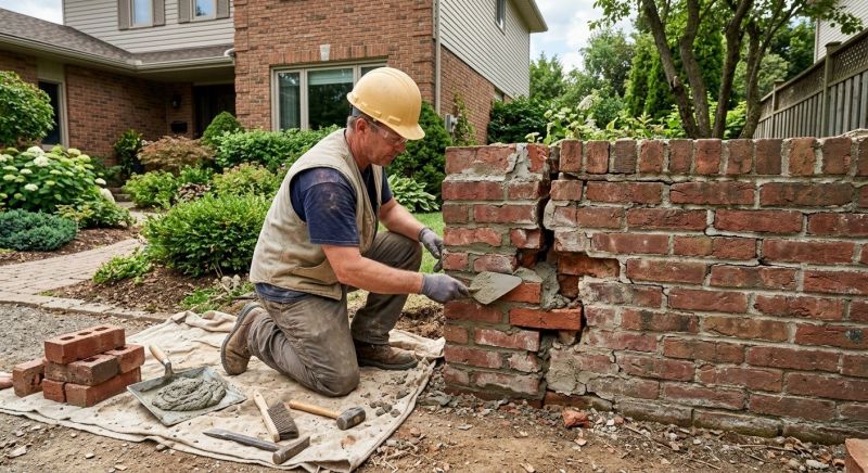 Masonry Wall Repair in Douglasville, GA