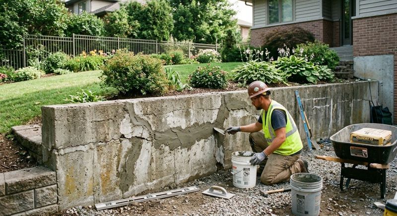 Retaining Wall Repair in Douglas County, GA