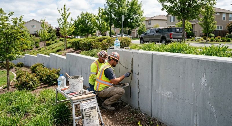 Retaining Wall Repair in Haralson County, GA