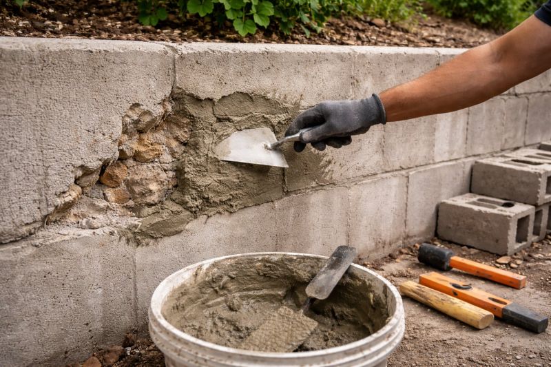 Retaining Wall Repair in Paulding County, GA