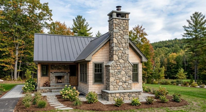 Stone Chimney Installation in Bremen, GA