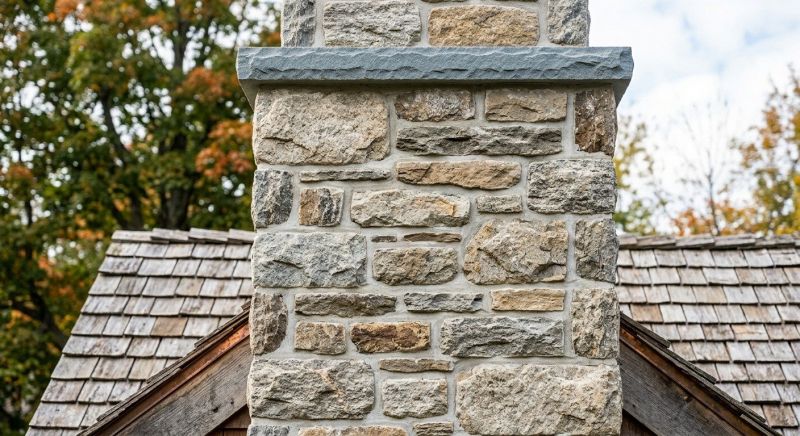 Stone Chimney Installation in Dallas, GA