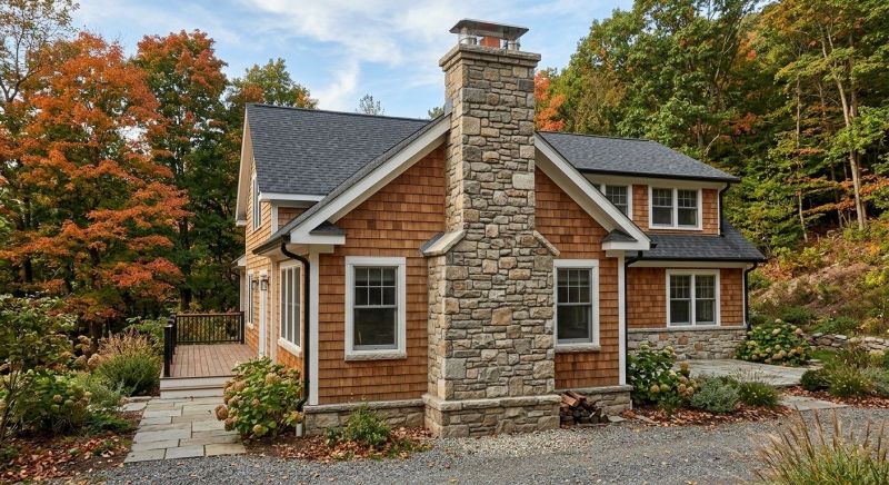 Stone Chimney Installation in Haralson County, GA