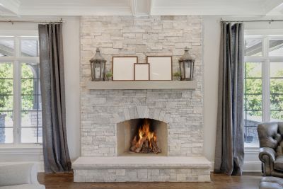 Stone Chimney Installation in Peachtree City, GA