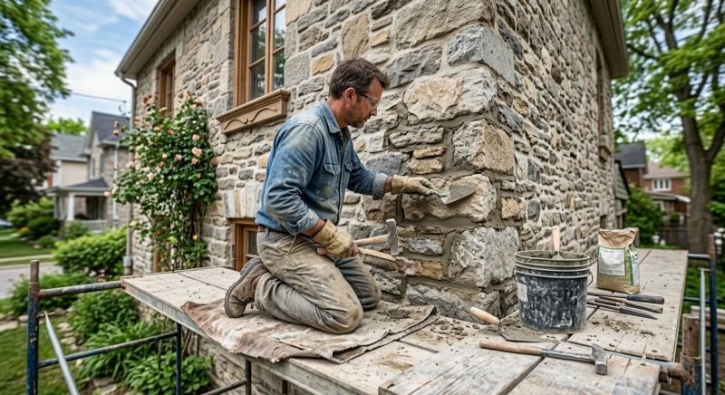 Stone Masonry Repair in Douglas County, GA