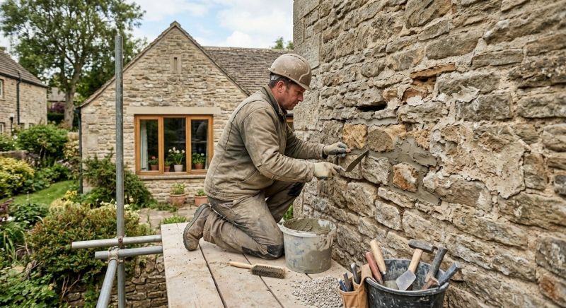 Stone Masonry Repair in Fairburn, GA