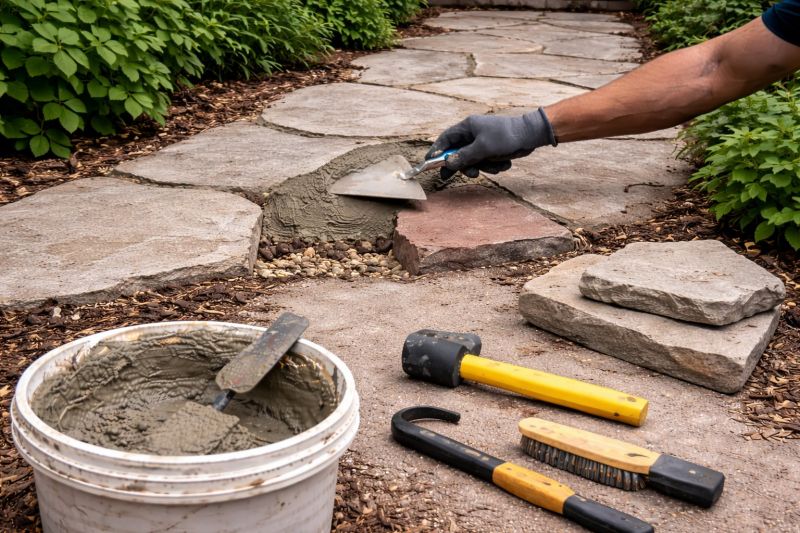 Stone Masonry Repair in Fulton County, GA