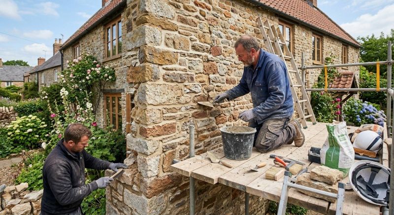 Stone Masonry Repair in Douglasville, GA