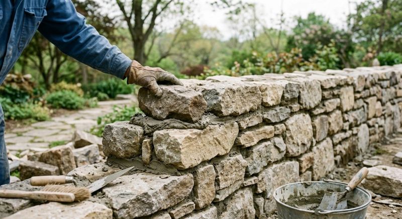 Stonework Installation in Fayette County, GA